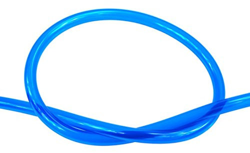 Aquatuning Masterkleer Schlauch PVC 10/8mm (5/16 ID) UV-aktiv Blue 3,3m (10ft) Retail Package