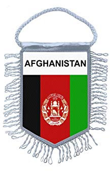Akachafactory Wimpel mini Flagge Fahne flaggen miniflagge Afghanistan