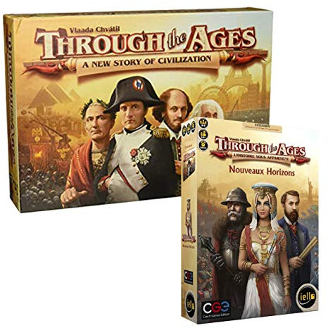 CGE Through The Ages + Erweiterung New Horizons – Französische Version