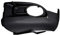 Griglia destra paraurti goffrata nera con sede fendinebbia, compatibile con FIAT PANDA CLIMBING 4X4 - NATURAL POWER dal 01/2013