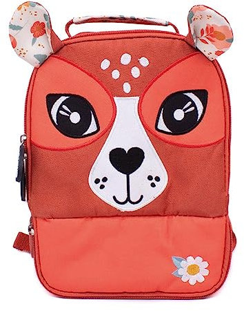 Les desGLINGOS - Bolsa isotérmica para bebé, diseño de melimélos la Biche, bolsa de almuerzo infantil, bandolera, picnic, aislante PEVA, poliéster reciclado.