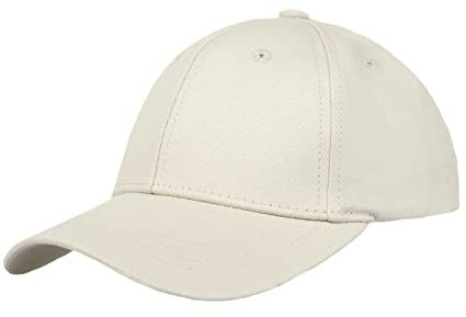 Children's Solid Color Cotton Baseball Cap Boys Adjustable Snapback Hat Travel Sports Beach Sun Protection Hat Trucker Flat Party Dressing Hat 47-52CM (UK, Age, 6 Years, 12 Years, Beige)