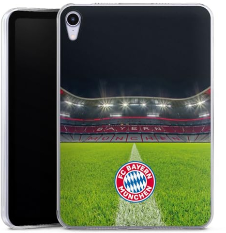 DeinDesign Silikon Hülle kompatibel mit Apple iPad mini (2021) Case Tablet Hülle FC Bayern München Stadion FCB