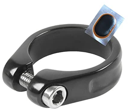 Universal ALU Sattelklemmring Sattelklemme schwarz Ø 35,0 inkl. Schlauchflicken