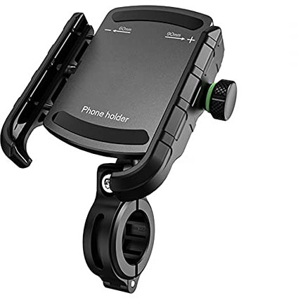 DONGKER Fahrrad Handyhalterung, 3,5-6,5 Zoll Handy Halterung, 360° Drehbar Abnehmbar Handyhalter für 32-25-22 mm Rohrdurchmesser