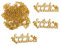 Oblique Unique® Endlich Schulkind Konfetti Groß Glitzernd für Schuleinführung Einschulung Schulanfang Jungs und Mädchen Streudeko Tischdeko (Gold)