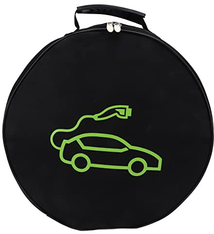 EVTSCAN Sac de transport pour câble de charge EV, sac de câble EV résistant à l'eau grande capacité étui de transport pour cordons d'alimentation RV tuyaux