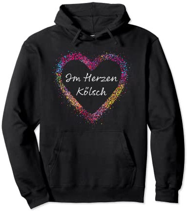 Kölsch Köln Kölle Cologne Colonia Karneval Konfetti Pullover Hoodie