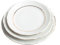 FranquiHOgar Vajilla de Porcelana Rhein 18 Platos con Filos de Oro - para 6 Personas-Elegancia Calidad CRC