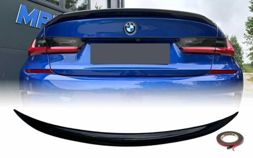 MpTuned BMW G20 M Performance Heckspoiler Schwarz glänzend für 3er 2019–2023 Limousine 318i 320i 330i 340i m340i 318d 320d 330d 340d m340d