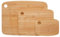 Tabla Cortar Cocina Madera Bambu Con Soporte (Set x 3)