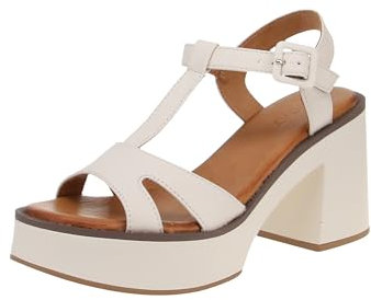 Inuovo A97003 Sandals - Damen Schuhe Sandaletten - Crema, Größe:37 EU