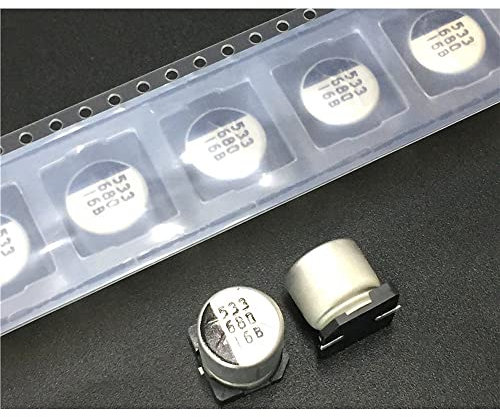 10 Stück 680uF 16V Japan NIC 10x10,5mm 16V680uF Chiptyp SMD Audio-Elektrolytkondensator