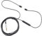 Vvikizy Cavo audio di ricambio, jack da 3,5 mm per connettore MMCX SE215 SE425 SE535 cuffie fai da te (nero)