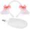 XEPST Tier Schaf Kostüm Set - Ohren und Schwanz mit Lamm Stirnband für Tierkostüm Cosplay Geburtstagsparty Zubehör Halloween Partyzubehör