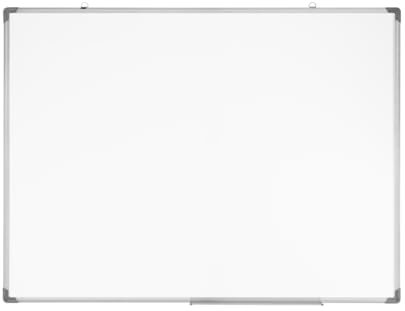 LogiLink EO0059 - Magnetisches Trockenmarker Whiteboard/Tafel für die Wandmontage, 120 x 90 cm, Aluminiumrahmen