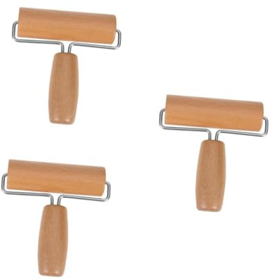 PRETYZOOM 3 Pz Per La Cottura Mattarello Da Forno Per Pizza Pizzette Per Pasta Professionale Di Pasta Per Biscotti Stendipasta Per Pizza Bambù