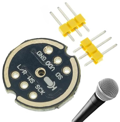 Blaue Bypass-Karte mit einstellbarer Verstärkung, MEMS-MikrofonBypass-Modul, kostengünstiger und hochpräziser Mikrofonverstärker, schneller digitaler MEMS-Mikrofonausgang für ESP