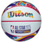 Wilson 2025 NBA All Star Mini Ball WZ3020201XB, Unisex basketballs, White, 3 EU