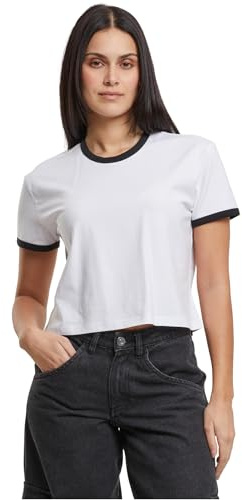 Urban Classics Ladies Contrast Retro T-Shirt