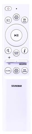 ALLIMITY AH81-15439A AH81-17332A AH81-15047A AH81-15498A Replace Remote fit for Samsung Soundbar Home Audio HW-Q610B HW-Q64B HW-S60B HW-Q810GC HW-Q710GC HW-Q990C HW-Q990D HW-Q60C HW-S700D