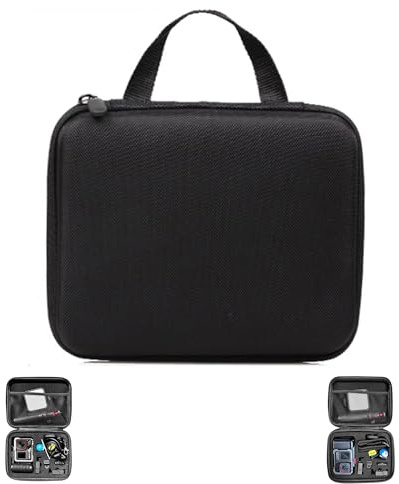 Lokyoyo Tragetasche für Insta.360 Ace Pro 2 Xplorer Grip Kit - wasserdicht, stoßfest, kann Speicherkamera, Griff, Batterien und Schnellentriegelungsadapter und anderes Zubehör sein, Large, 20 x 15 x