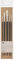 Jackson's : Shiro Professional Hog Bristle Hair Brush : Set of 5 : 4 Round, 1 & 6 Bright, 4 Filbert