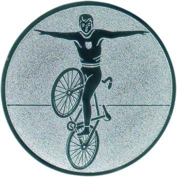 FABRIKSTORES GmbH Pokal Emblem Kunstrad - 50 mm/Silber