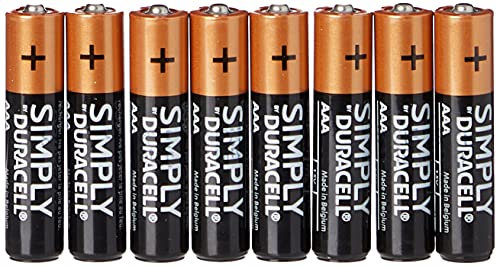 Duracell - Pile Alcaline - AAA x 8 - Simply (LR03)
