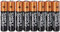 Duracell - Pile Alcaline - AAA x 8 - Simply (LR03)