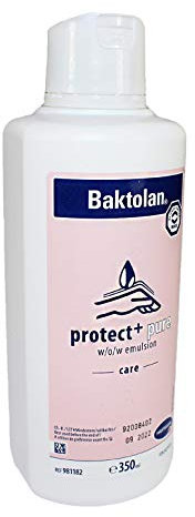 MoliCare Baktolan protect + pure: Lotion zum Schutz und regenerierende Pflege für rissige und stark beanspruchte Haut, 350ml