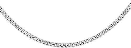 CARISSIMA Damen-Panzerkette 375 Weißgold-5.13.0623