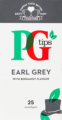 PG Tips Earl Grey Envelope Tea Bags (Pack of 25) 29013701
