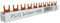 3P Phasenschiene Gabel 10-polig 12mm² Sammelschiene Drehstromschiene Kammschiene CE DV 2626
