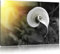 Pixxprint Calla Lilie Blüte, Größe: 100x70cm, Leinwandbild, fertig gespannt, Wandbild, Dekoration, Kunstdruck, kein Poster