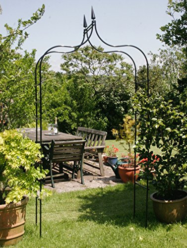 Tildenet Metal Gothic Style Garden Arch