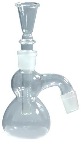 Weedness Glass Bong Precooler 14.5 mm Cut - Attachment Chillum Shillum Accessories Head