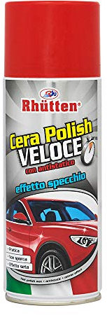 Cera Polish Veloce per Carrozzeria Auto, Si Applica in Pochi Minuti, Effetto Antistatico, 400ML