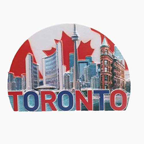 3D-Kühlschrankmagnet, Toronto Kanada, Souvenir, Geschenk, Heim, Küche, Kühlschrank, Dekoration, Magnet-Aufkleber, Bastel-Kollektion