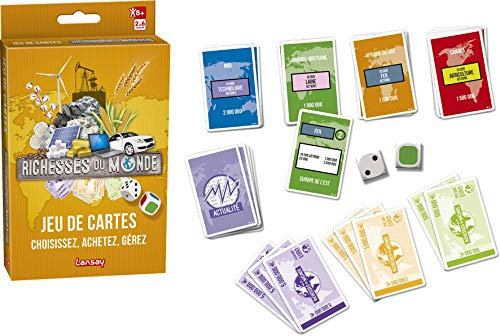 LANSAY RICHESSES DU Monde 75125 Reichtümer der Welt Kartenspiel-75125