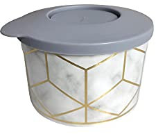 Vip Ahmet 2 x Vorratsdose 800mll Vakuum Behälter 2-Teilig Tiefenlagerbehälter