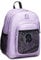 Invicta Zaino Scuola Dial, Viola, Zaino Doppio Scomparto con Tasca Porta PC Portatile, Scuola, Bambine e Ragazze