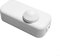HOHOVYVY Inline LED Dimmer Switch ，Built-in Rotary ON/OFF & Knob Control Dimmer 2 Color for Dimmable 3-100W LED/Incandescent/Halogen Bulbs