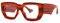 Brillen für Frauen Vintage Square Eyewear weiblich weiß schwarz Brillengestell, 1, Einheitsgröße