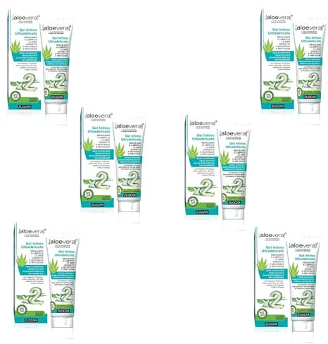 ZUCCARI Aloevera Gel Intimo Ultradelicato Lubrificante 80 Ml (720 g (Confezione da 6))