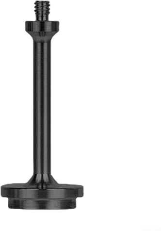 Zoegneer Support de réservoir de gaz pour lampe de camping, support de lampe de camping en alliage d'aluminium, connexion facile au réservoir de gaz G2 (noir)