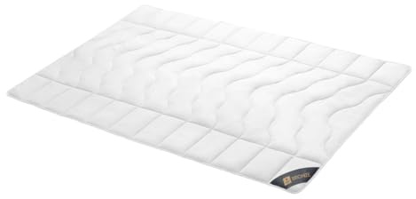 Spessarttraum Bettdecke Bronze, 135x200, Faserbettdecke, extraleichte Sommerdecke, 100% Polyester, Made in Germany, Oeko-TEX, Allergiker geeignet