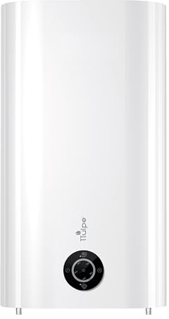 TTulpe TTVER50 Verlo 50 Wandmontierbarer Warmwasserspeicher mit zwei Tanks, elektronischer Steuerung und Smart-Funktion