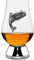 English Pewter Company WGP041 Verre à whisky Wee Glencairn avec badge de pêche à la truite en étain 70 ml