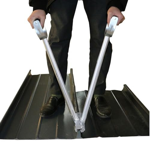 GELANZIWA Robuste Handnäher, Blechwerkzeuge, Handnäher, Metallbiegezange zum Biegen und Vernähen von Metallkanten (475)